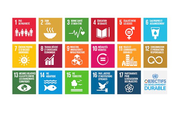 Les objectifs de l'Agenda 2030